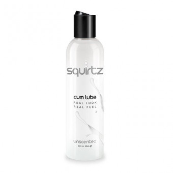 Лубрикант с консистенцией семенной жидкости Squirtz Cum Lube Unscented - 186 мл., Topco Sales