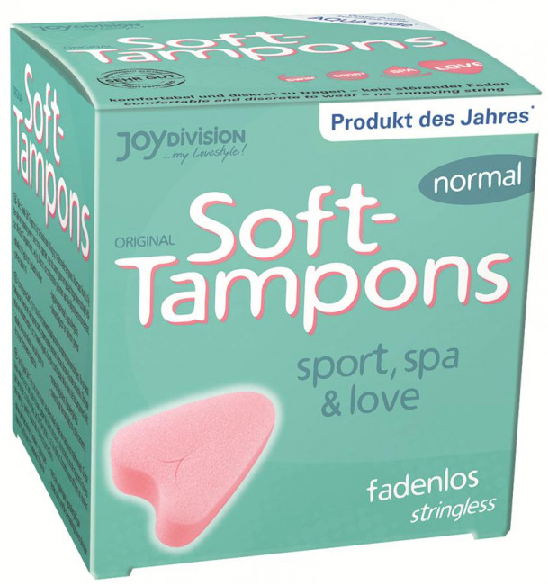 Гигиенические тампоны JoyDivision Soft-Tampons Normal - 3 шт., Joy Division