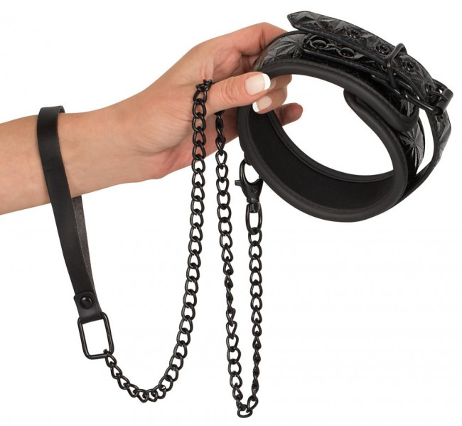 Ошейник и поводок с геометрическим узором Collar with Leash, Orion