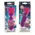 Фиолетовый вибростимулятор с функцией нагрева WARM N GLOW MASSAGER, California Exotic Novelties