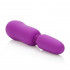 Фиолетовый вибростимулятор с функцией нагрева WARM N GLOW MASSAGER, California Exotic Novelties