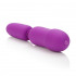 Фиолетовый вибростимулятор с функцией нагрева WARM N GLOW MASSAGER, California Exotic Novelties