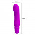 Фиолетовый мини-вибратор Justin -13,5 см., Baile