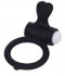 Чёрное виброкольцо для пениса Power Heart Clit Cockring, Lovetoy