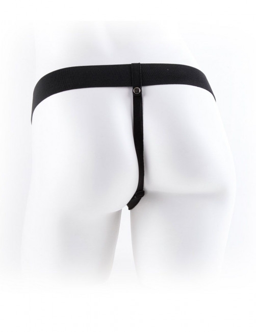 Фаллопротез телесного цвета Hollow Strap-On - 29 см., Pipedream Фаллопротез телесного цвета Hollow Strap-On - 29 см., Pipedream