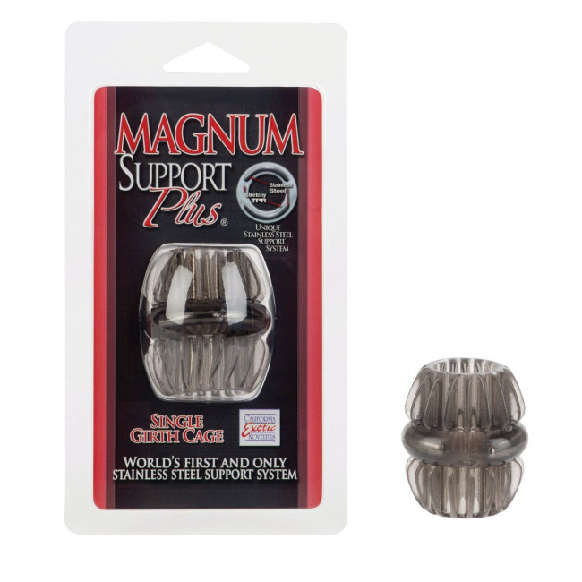 Дымчатая насадка стимулирующая Single Girth Cages, California Exotic Novelties Дымчатая насадка стимулирующая Single Girth Cages, California Exotic Novelties