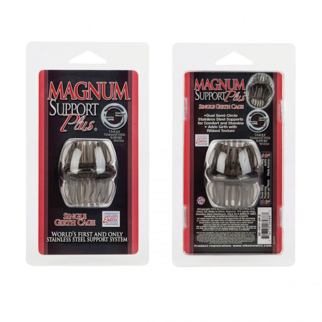 Дымчатая насадка стимулирующая Single Girth Cages, California Exotic Novelties Дымчатая насадка стимулирующая Single Girth Cages, California Exotic Novelties