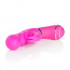 Вибромассажер Up! Scoop it Up! с клиторальным отростком - 17,8 см., California Exotic Novelties