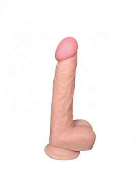Фаллоимитатор-реалистик Best Boyfriend телесного цвета, Bior toys