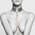 Чёрный ошейник с цепочками Desir Metallique Collar, Bijoux Indiscrets