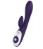 Фиолетовый вибратор Nalone Rhythm X2 с клиторальным стимулятором - 21,6 см., Nalone