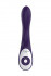 Фиолетовый вибратор Nalone Rhythm X2 с клиторальным стимулятором - 21,6 см., Nalone