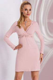 Сорочка Ariana II с длинным рукавом и кружевными вставками, Donna