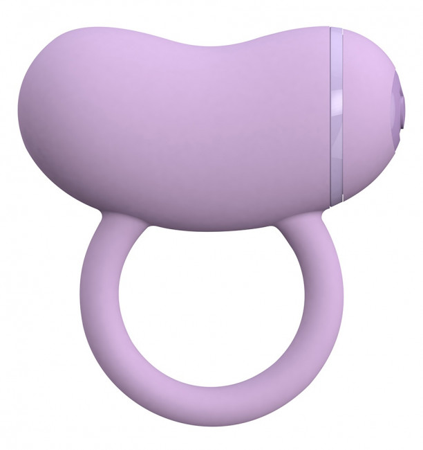 Сиреневое виброкольцо на пенис ENZO COUPLES RING , Toy Joy