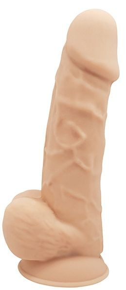 Телесный реалистичный фаллоимитатор DILDO 8.5INCH FLESH - 21,6 см., Dream Toys