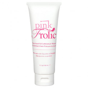 Женская смазка на водной основе Pink Frolic Lubricant - 100 мл., Pink
