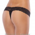 Ажурные трусики-тонг Crotchless, Coquette Int