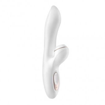 Вибромассажер с вакуумно-волновой клиторальной стимуляцией Satisfyer Pro G-Spot Rabbit - 22 см., Satisfyer