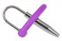Уретральный плаг с силиконовым кольцом под головку Penis Plug, Orion