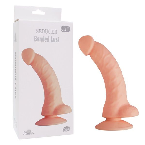 Телесный фаллоимитатор SEDUCER Bended Lust - 18,5 см. Телесный фаллоимитатор SEDUCER Bended Lust - 18,5 см.