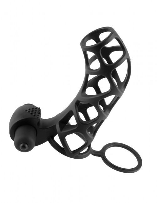 Рельефная насадка EXTREME SILICONE POWER CAGE - 12 см. , Pipedream Рельефная насадка EXTREME SILICONE POWER CAGE - 12 см. , Pipedream