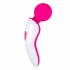 Розово-белый вибромассажер Easytoys Mini Wand Massager Розово-белый вибромассажер Easytoys Mini Wand Massager