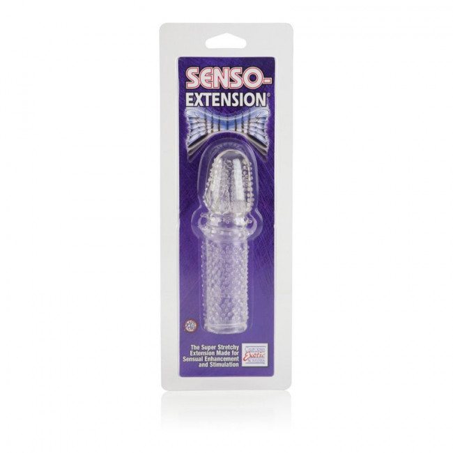 Насадка-удлинитель на пенис Senso Extension - 14 см., California Exotic Novelties Насадка-удлинитель на пенис Senso Extension - 14 см., California Exotic Novelties