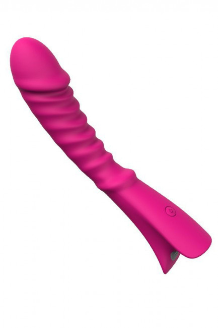 Розовый вибратор для массажа G-точки S-HANDE Topi - 19,9 см., S-HANDE