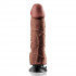 Вибратор Real Feel Deluxe №10 Brown - 30 см., Pipedream