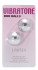 Серебристые шарики VIBRATONE DUO BALLS SILVER BLISTERCARD, Seven Creations
