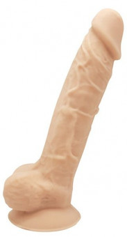 Телесный реалистичный фаллоимитатор DILDO 9INCH FLESH - 22,9 см., Dream Toys