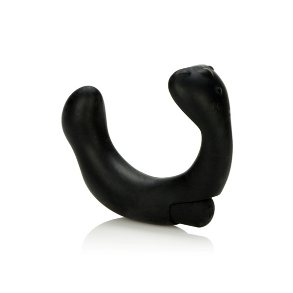 Чёрный стимулятор простаты Dr. Joel Kaplan P-Rock Prostate Massager, California Exotic Novelties