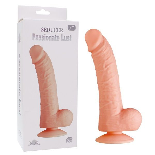 Телесный фаллоимитатор SEDUCER Passionate Lust - 22 см. Телесный фаллоимитатор SEDUCER Passionate Lust - 22 см.
