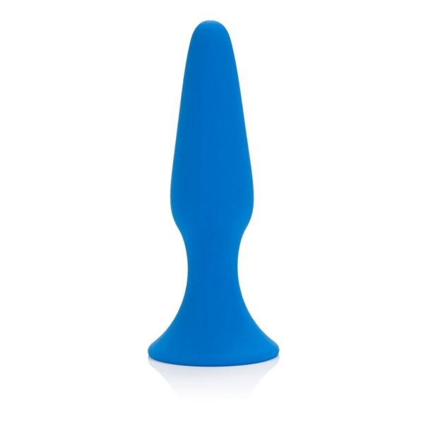 Синий набор Posh Silicone Performance Kits: анальная пробка и 3 эрекционных кольца, California Exotic Novelties Синий набор Posh Silicone Performance Kits: анальная пробка и 3 эрекционных кольца, California Exotic Novelties