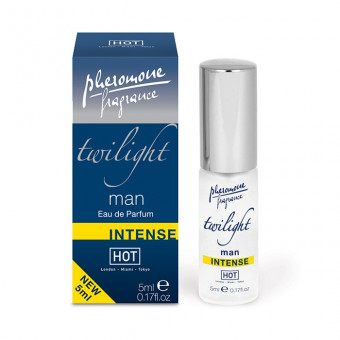 Экстрасильные духи с феромонами для мужчин Twilight Intense - 5 мл., HOT