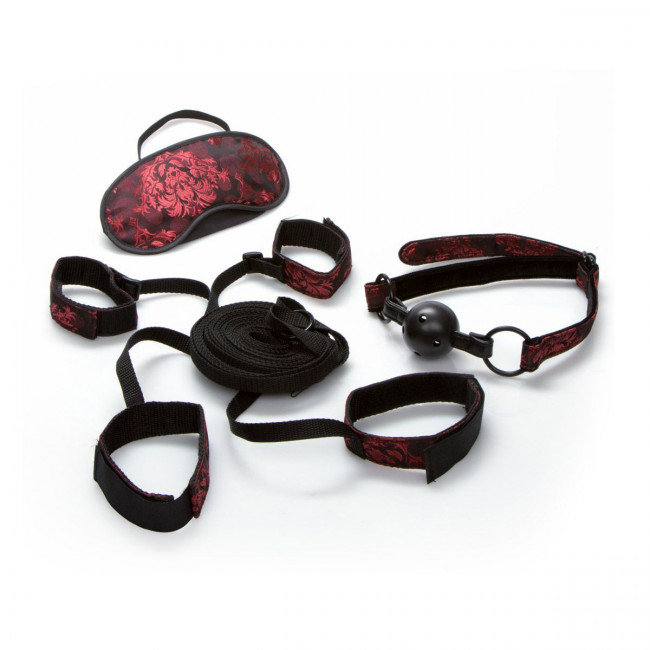 Комплект для БДСМ-игр Bed Restraint Kit, California Exotic Novelties Комплект для БДСМ-игр Bed Restraint Kit, California Exotic Novelties