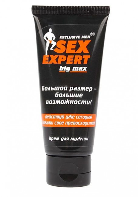 Крем для мужчин BIG MAX серии Sex Expert - 50 гр., Биоритм Крем для мужчин BIG MAX серии Sex Expert - 50 гр., Биоритм