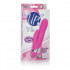 Вибромассажер с клиторальной стимуляцией Turn it Up! 7-Function Silicone Massager - 20,3 см., California Exotic Novelties