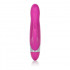 Вибромассажер с клиторальной стимуляцией Turn it Up! 7-Function Silicone Massager - 20,3 см., California Exotic Novelties