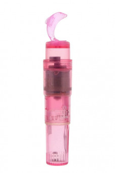 Розовая виброракета VIBE ALIVE DOLPHIN MINI MASSAGER Розовая виброракета VIBE ALIVE DOLPHIN MINI MASSAGER