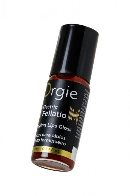 Блеск для губ с виброэффектом Orgie Sexy Vibe Electric Fellatio - 10 мл., ORGIE Блеск для губ с виброэффектом Orgie Sexy Vibe Electric Fellatio - 10 мл., ORGIE