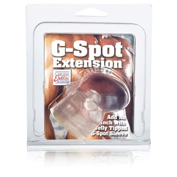 Насадка на пенис G-SPOT EXTENSION для G-стимуляции партнёрши, California Exotic Novelties
