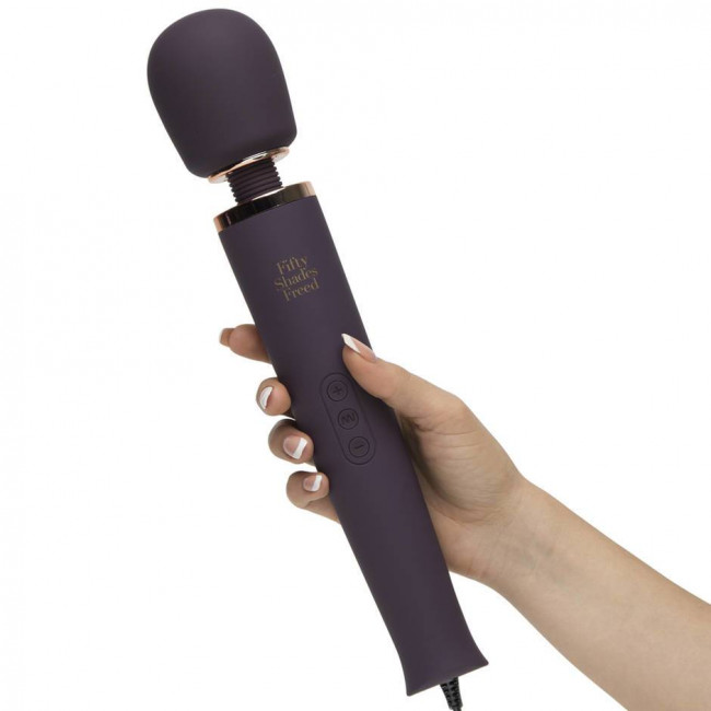 Фиолетовый вибратор Fifty Shades Freed Awash with Sensation Mains Wand Vibrator, Fifty Shades of Grey Фиолетовый вибратор Fifty Shades Freed Awash with Sensation Mains Wand Vibrator, Fifty Shades of Grey