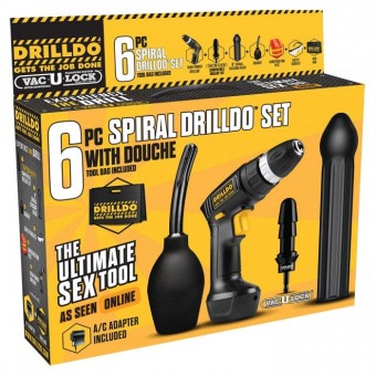 Секс-набор SPIRAL DRILLDO SET 6 PIECE, Drilldo