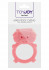 Розовое кольцо на пенис с вибрацией MAD PIGGY C-RING , Toy Joy