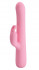 Нежно-розовый вибромассажер Julian с волновой ротацией - 17,8 см., Baile