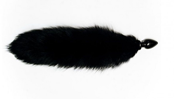 Анальная пробка с хвостом чернобурки, Wild Lust