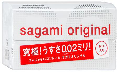 Ультратонкие презервативы Sagami Original 0.02 - 6 шт., Sagami Ультратонкие презервативы Sagami Original 0.02 - 6 шт., Sagami