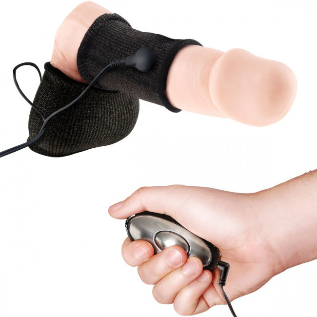 Электростимулятор для пениса и мошонки Shock Therapy Cock Sock, Pipedream