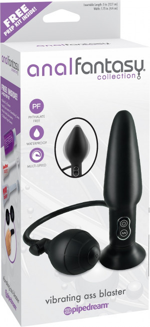 Анальная вибропробка-расширитель Vibrating Ass Blaster - 17,4 см., Pipedream Анальная вибропробка-расширитель Vibrating Ass Blaster - 17,4 см., Pipedream